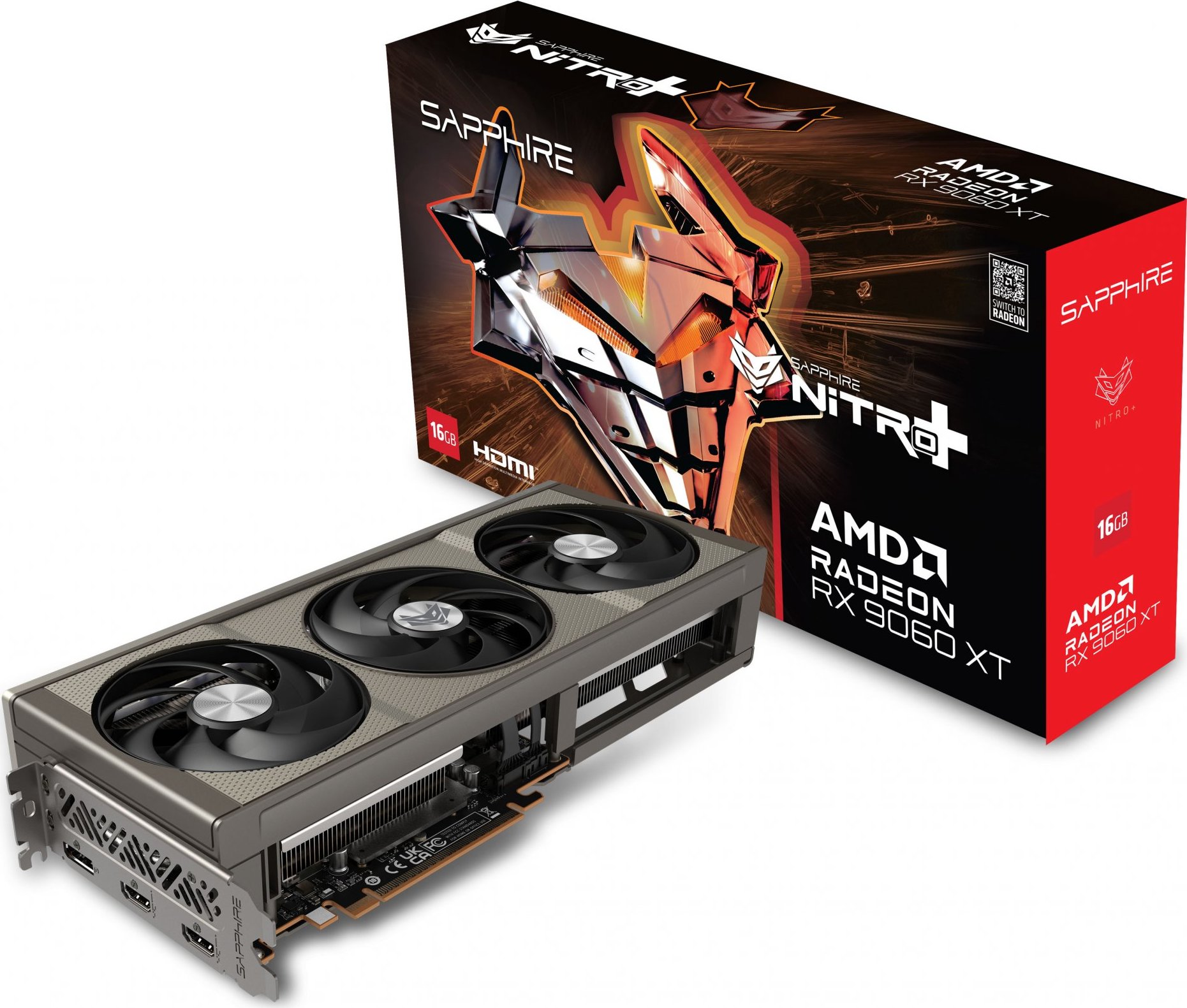 Sapphire NITRO+ AMD RADEON RX 9060 XT/16GB/GDDR6