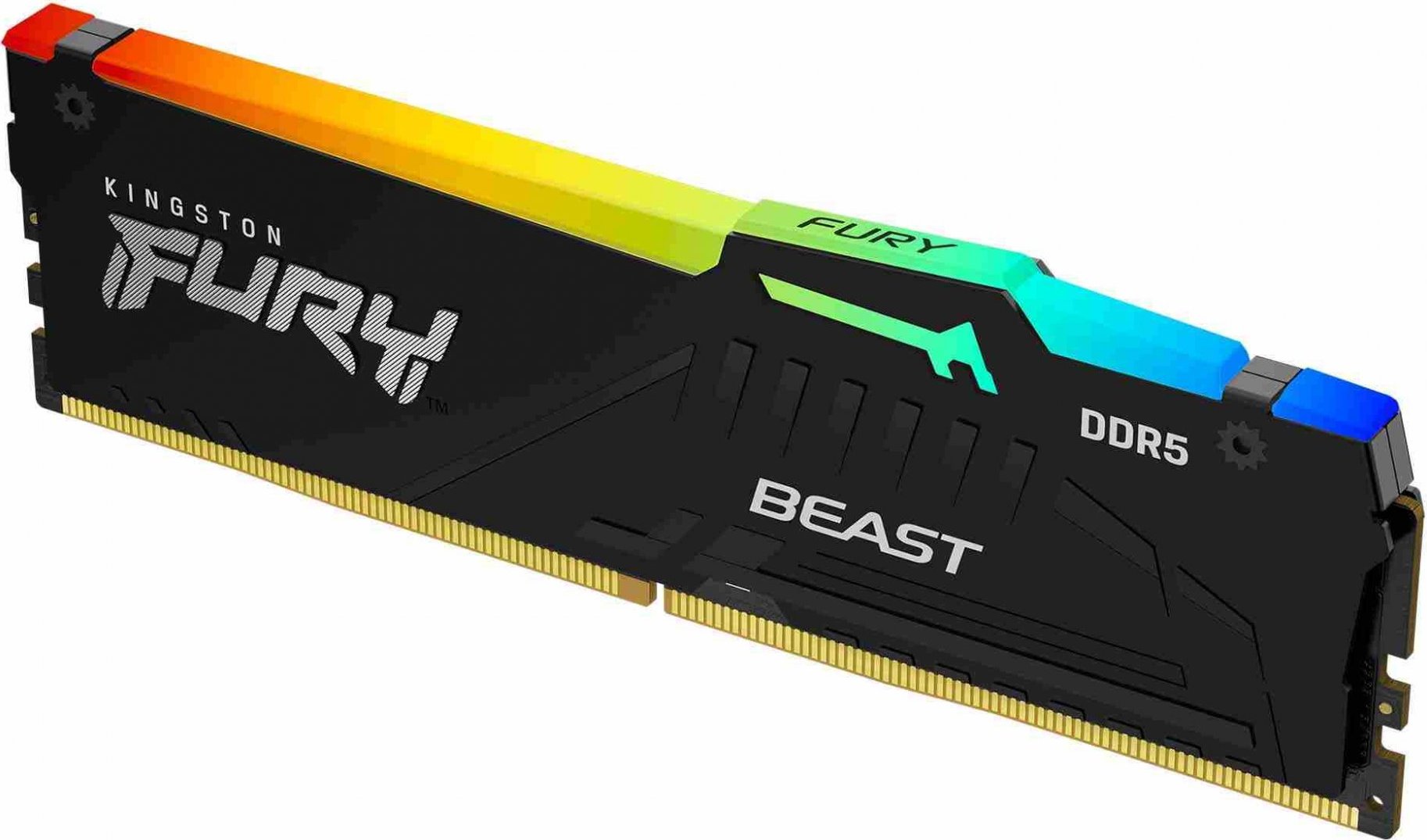 KINGSTON DIMM DDR5 8GB 5200MT/s CL40 FURY Beast Černá RGB