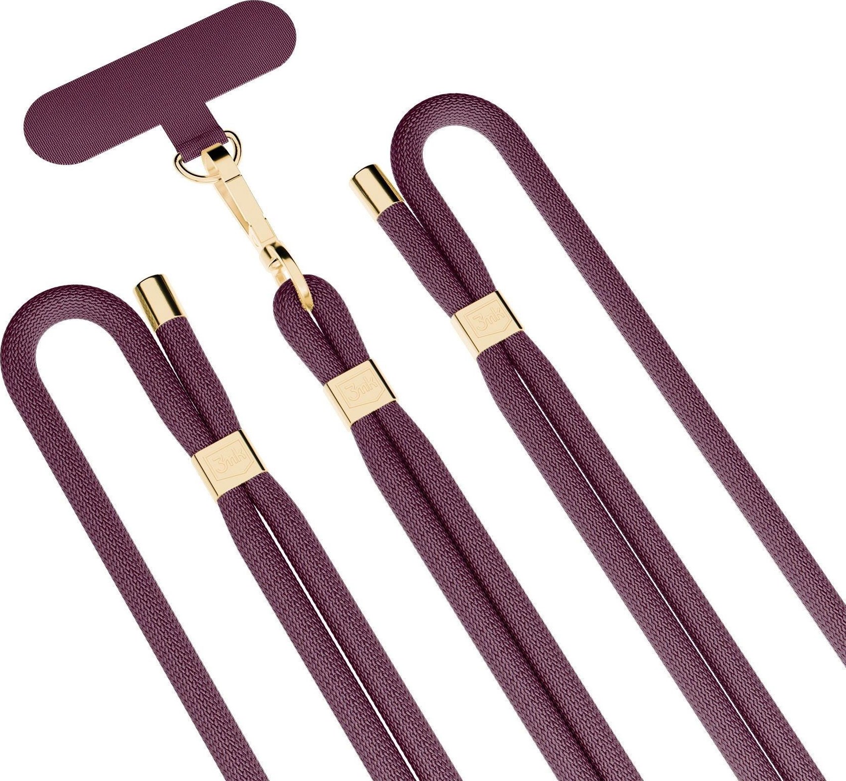 3mk EasyClip Elite Mulberry (gold)