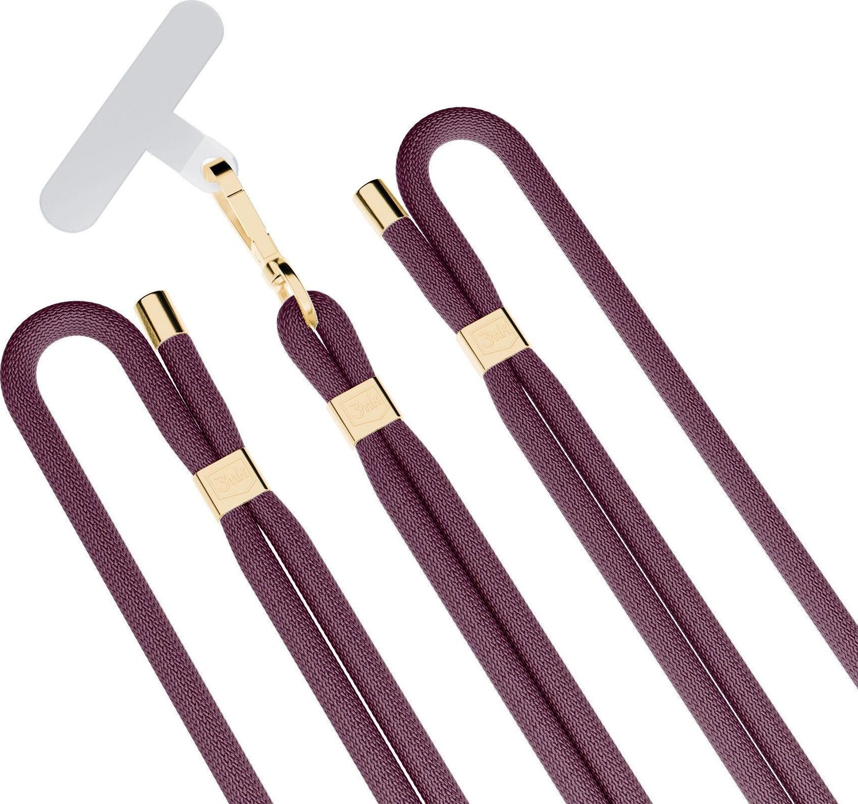 3mk EasyClip Elite Mulberry (gold)