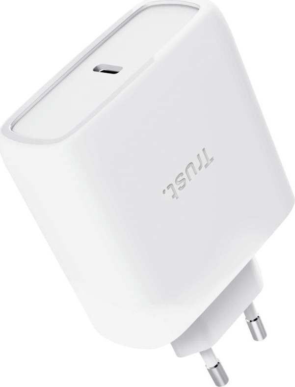 TRUST GaN Nabíječka MAXO 65W, USB-C, bílá
