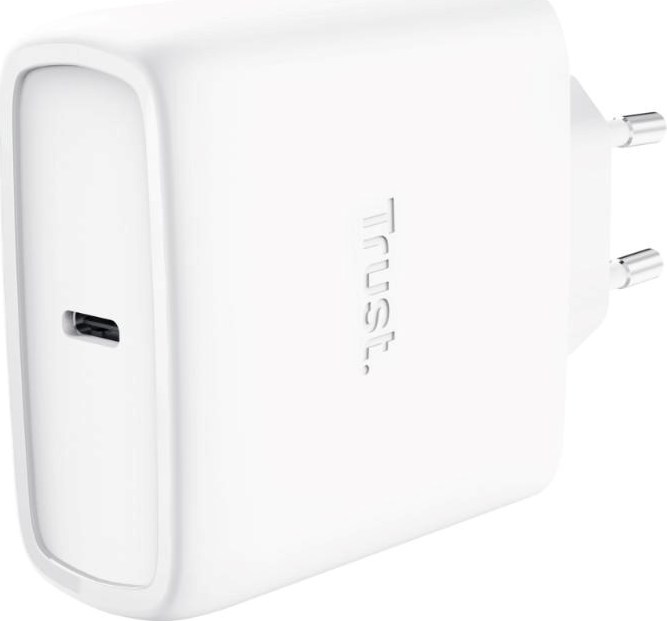 TRUST GaN Nabíječka MAXO 65W, USB-C, bílá