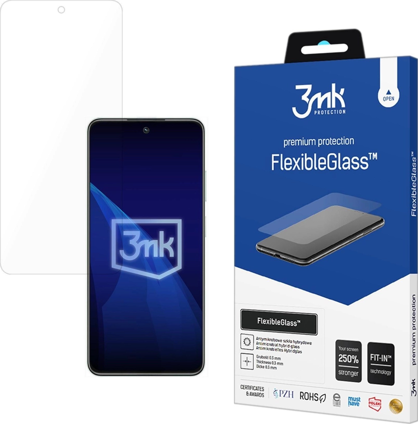 3mk hybridní sklo FlexibleGlass pro Realme C73 5G