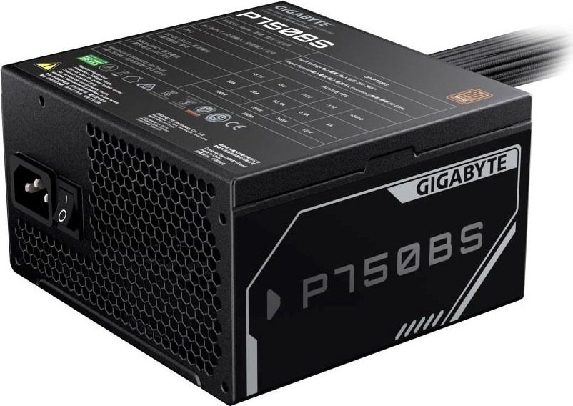 GIGABYTE zdroj P750BS, 750W, 80PLUS Bronze, 120mm