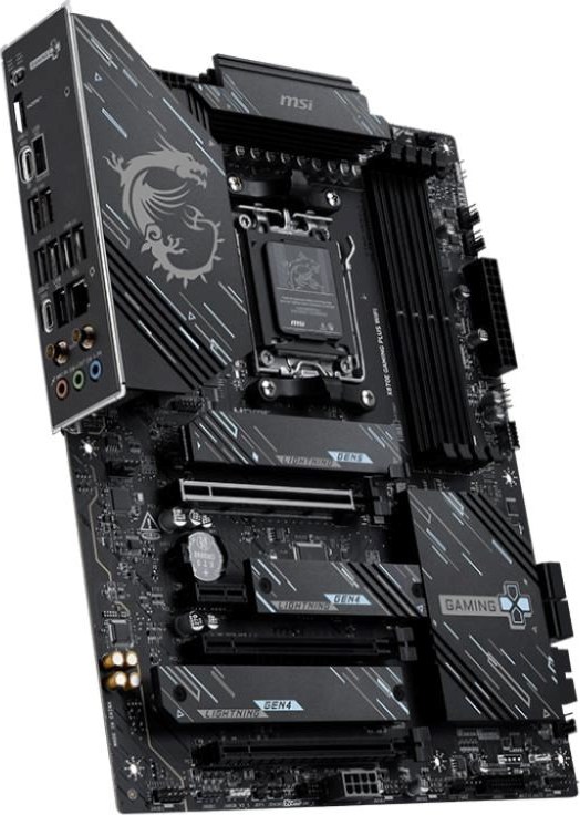 MSI MB Sc AM5 X870E GAMING PLUS WIFI, AMD X870E, 4xDDR5, 1xHDMI, 1xUSB4, WI-FI
