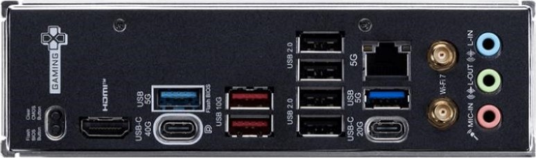 MSI MB Sc AM5 X870E GAMING PLUS WIFI, AMD X870E, 4xDDR5, 1xHDMI, 1xUSB4, WI-FI