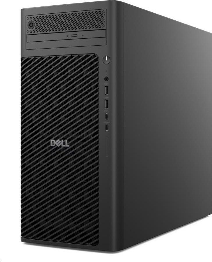 DELL PC Pro Max Tower T2 FCT2250/500W/TPM/U7-265/32GB/1TSSD/Nvidia A1000/vPro/Kb/Mouse/W11 Pro/3Y PS NBD