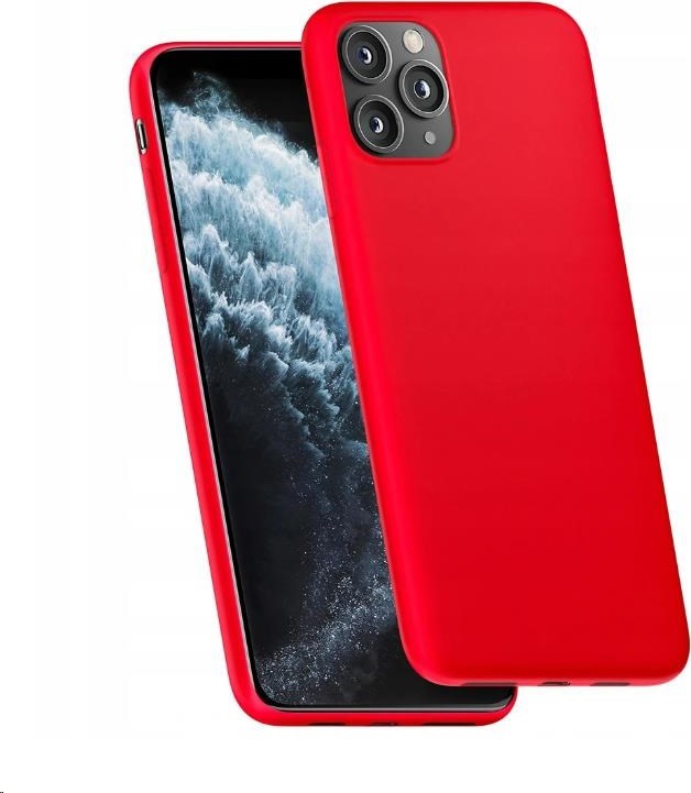 3mk ochranný kryt Matt Case pro Samsung Galaxy S21 5G, strawberry