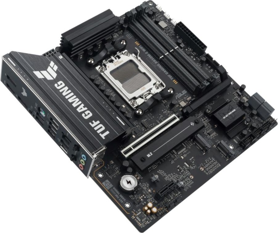 ASUS MB Sc AM5 TUF GAMING B850M-E WIFI, AMD B850, 4xDDR5, 2xDP, 1xHDMI, WiFi, mATX