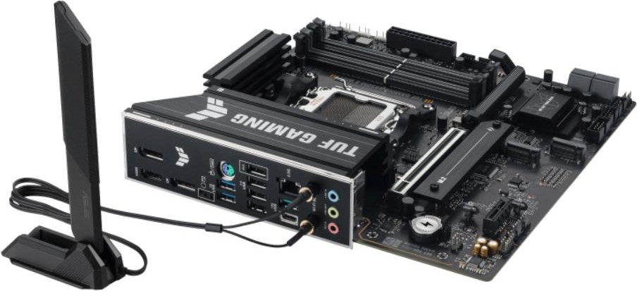 ASUS MB Sc AM5 TUF GAMING B850M-E WIFI, AMD B850, 4xDDR5, 2xDP, 1xHDMI, WiFi, mATX