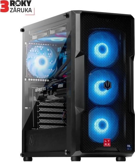 LYNX Challenger Ryzen 7 7800X3D 32GB 2TB SSD NVMe RTX 5070 Ti 16G W11 Home