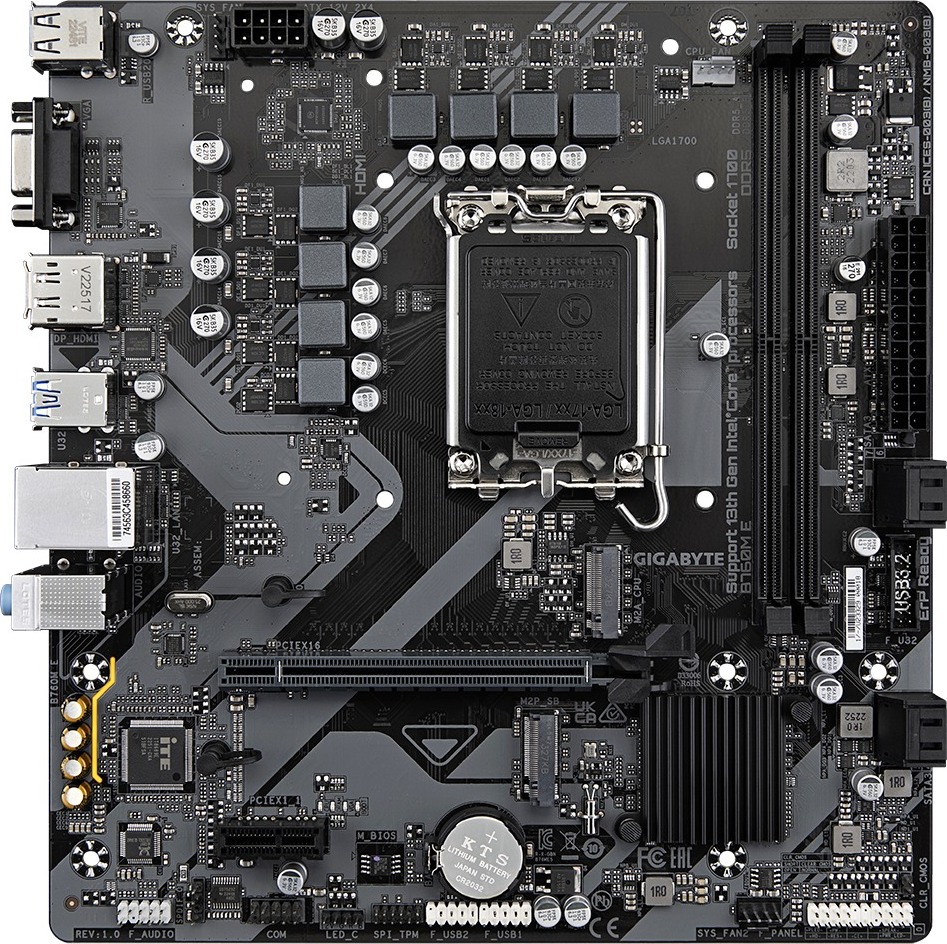 GIGABYTE B760M E/LGA 1700/mATX