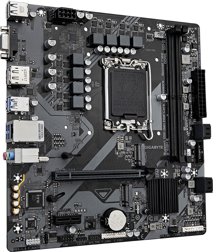 GIGABYTE B760M E/LGA 1700/mATX