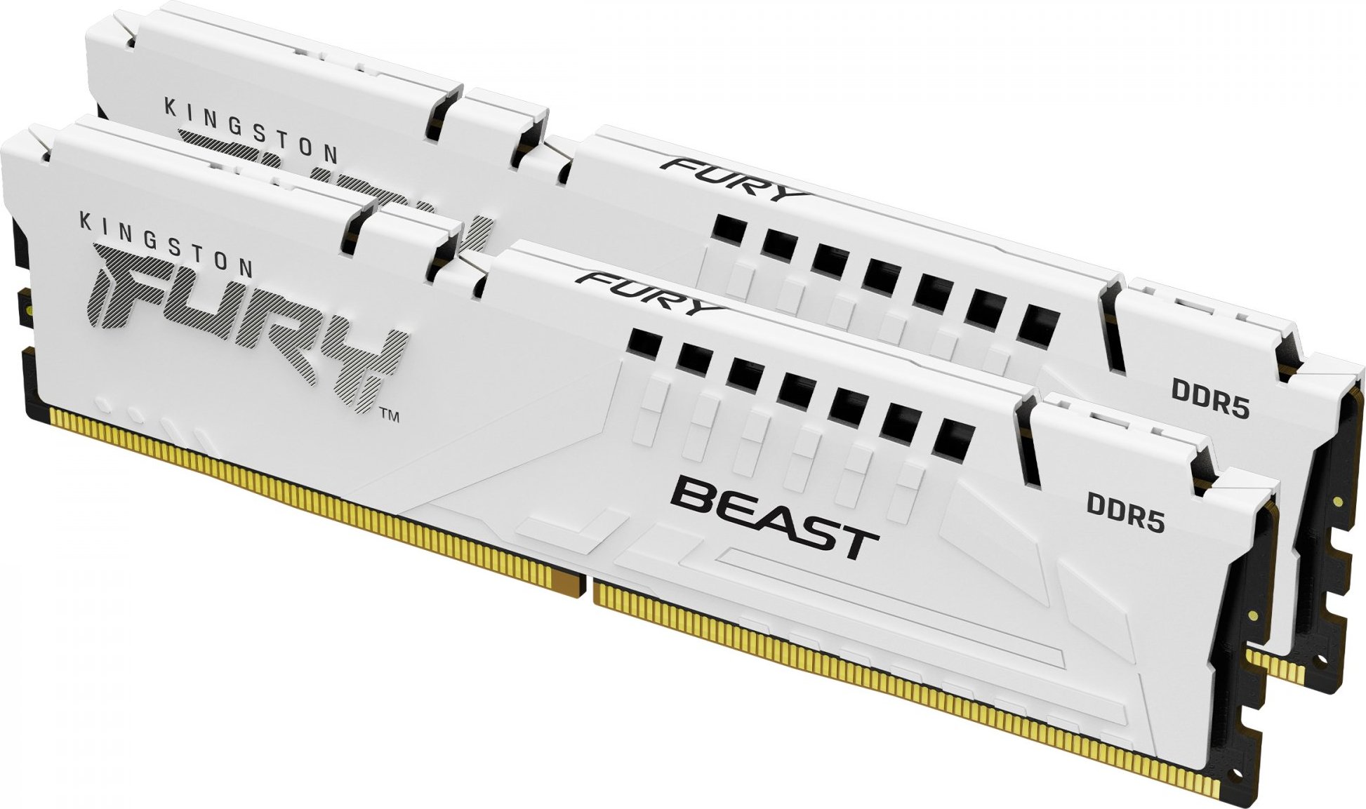 KINGSTON DIMM DDR5 32GB (Kit of 2) 6000MT/s CL36 FURY Beast Bílá EXPO