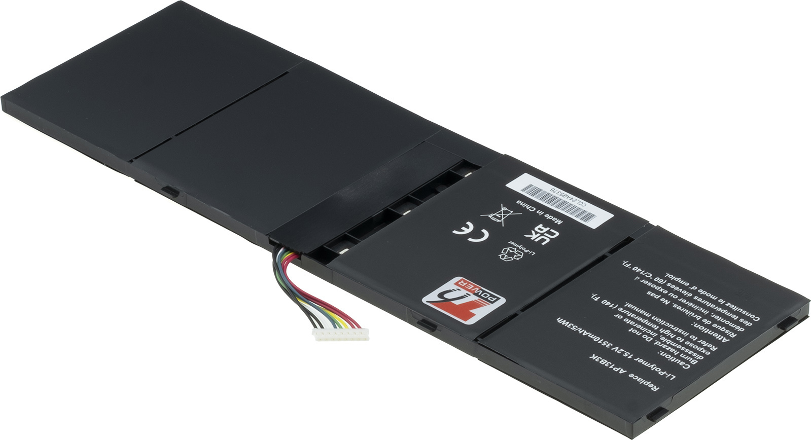 Baterie T6 Power pro Acer Aspire V5-572, V5-472, V7-482, V7-582, 3510mAh, 53Wh, 4cell, Li-poly