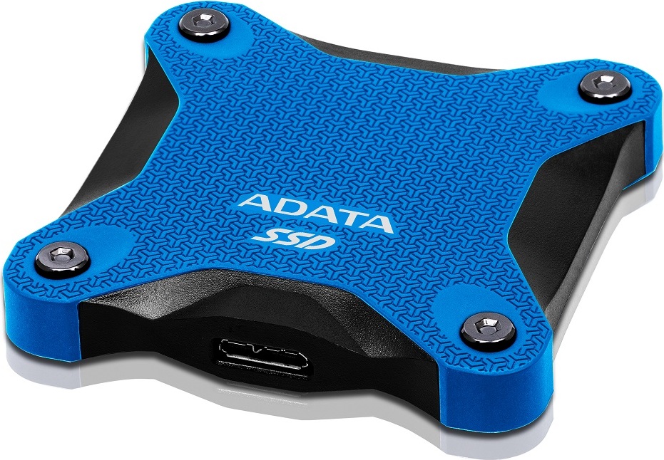 A-Data ADATA Externí SSD 512GB SD620, USB Micro-B, USB 3.2 Gen 2, R:520/W:460MB/s, modrá