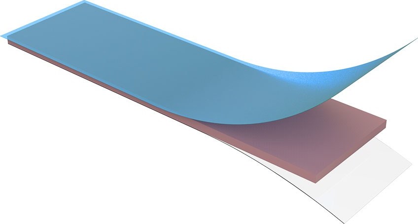 AKASA termální páska Thermal Pad Plus for M.2 SSD, 70 x 20 x 1.5 mm, 3-pack
