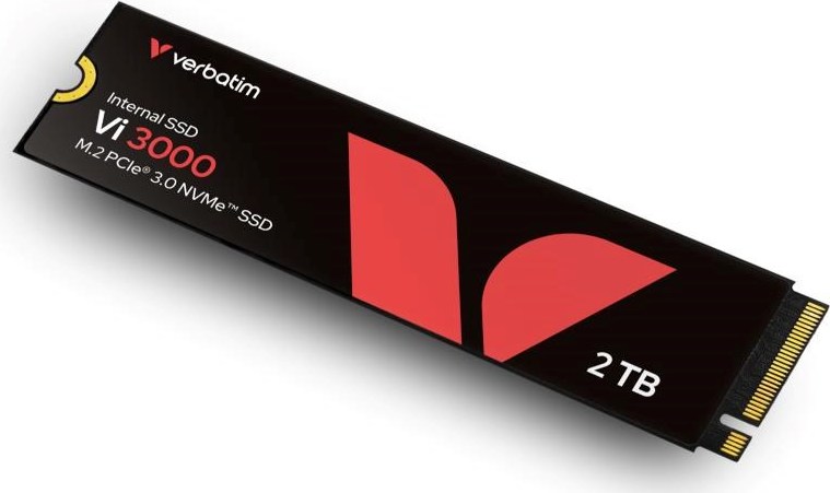 VERBATIM SSD Vi3000 Internal PCIe NVMe M.2 SSD 2TB , W 3000/ R 3300 MB/s