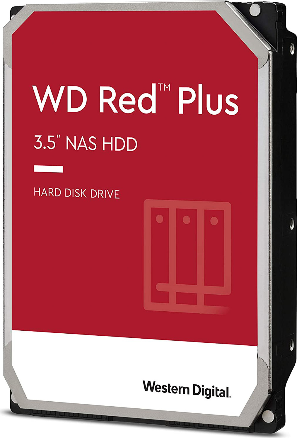 Western Digital WD RED PLUS NAS WD40EFPX 4TB, SATA III 3.5", 256MB 5400RPM, 180MB/s, CMR