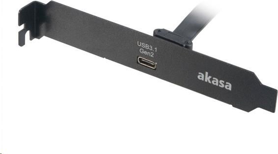 Adaptér AKASA MB interný, USB 3.1, držiak PCI s konektorom typu C, 50 cm