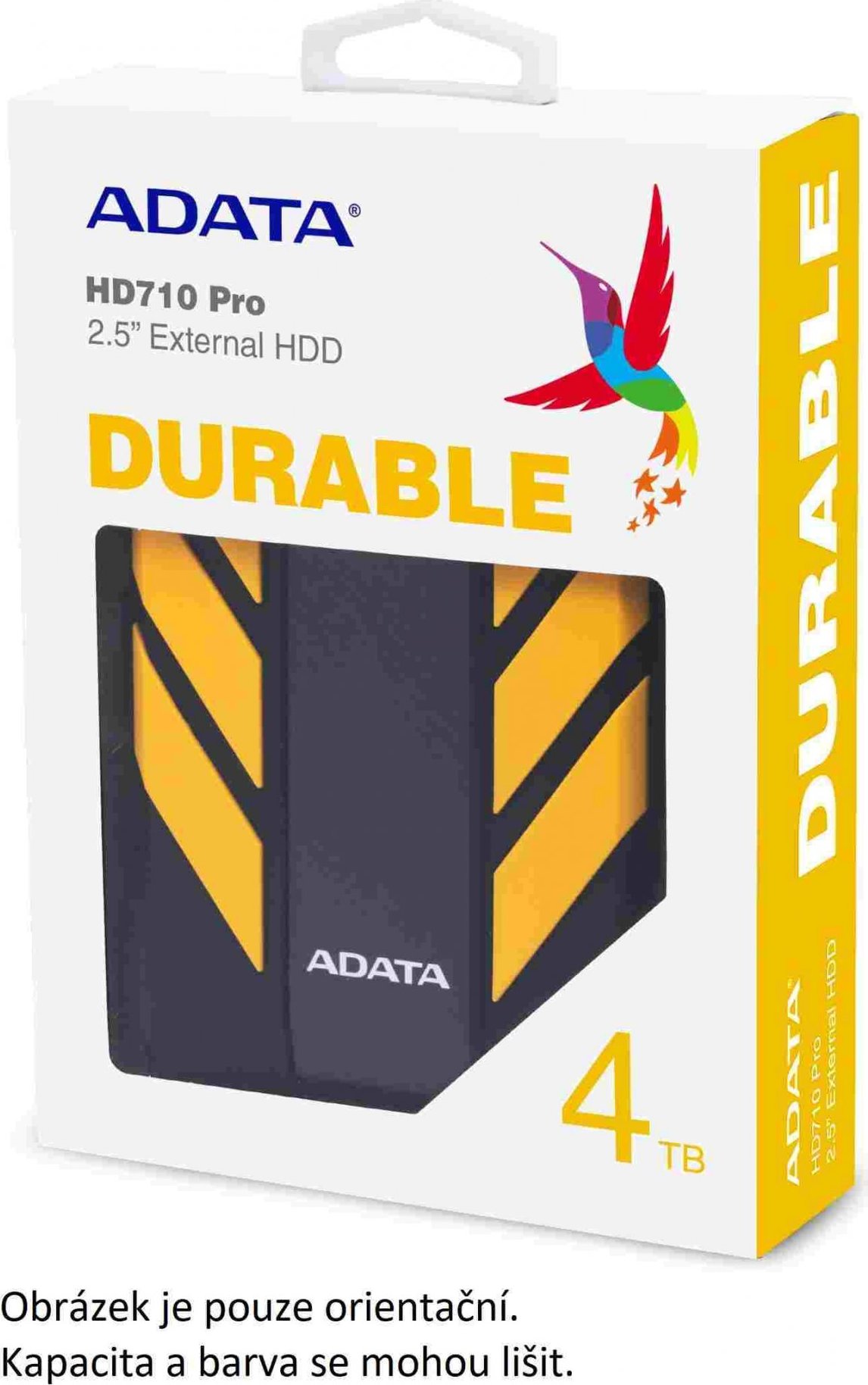 A-Data Externý pevný disk ADATA 1TB 2,5" USB 3.1 HD710 Pro, červená