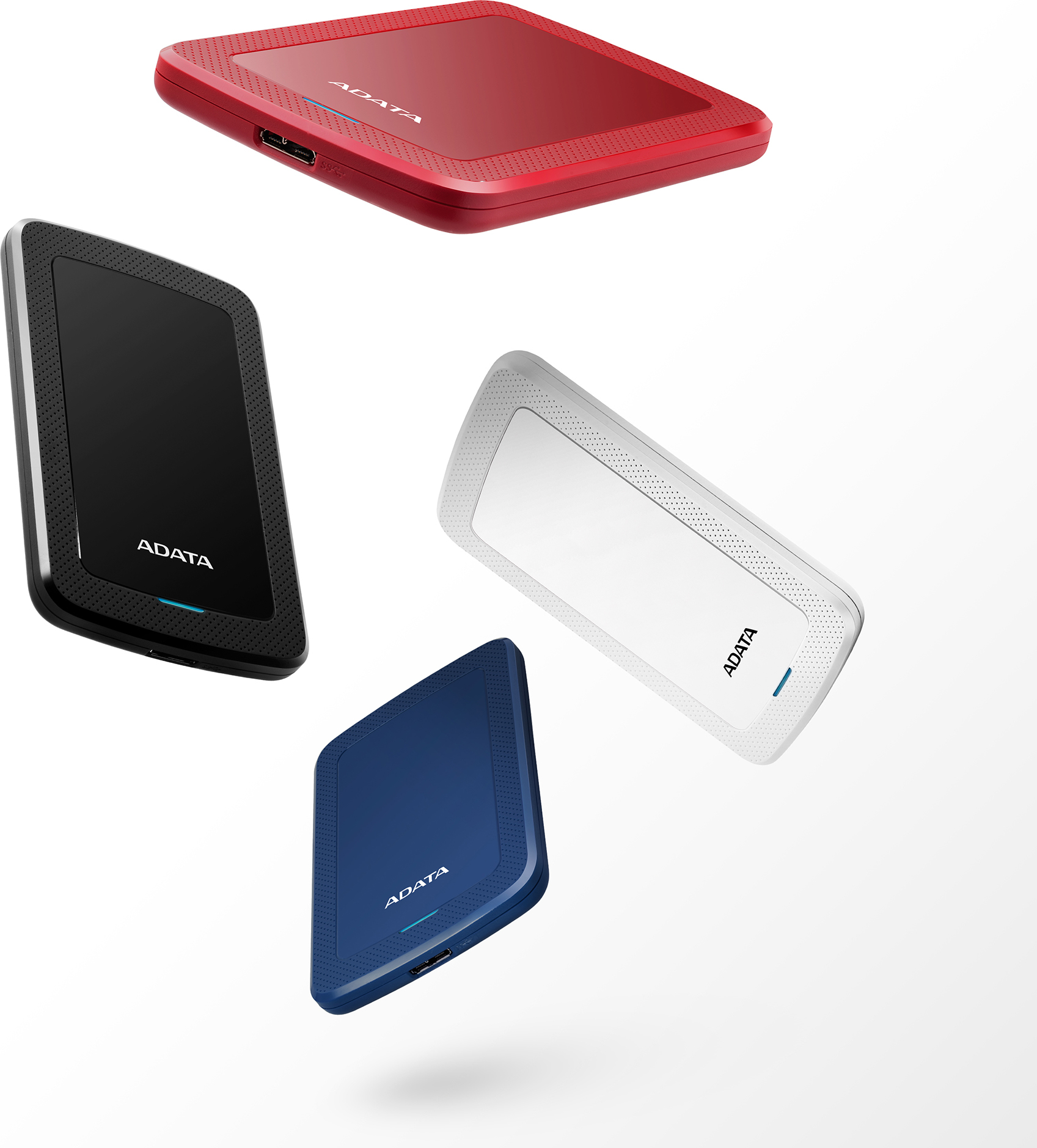 A-Data Externý pevný disk ADATA 2TB 2,5" USB 3.1 HV300, červená