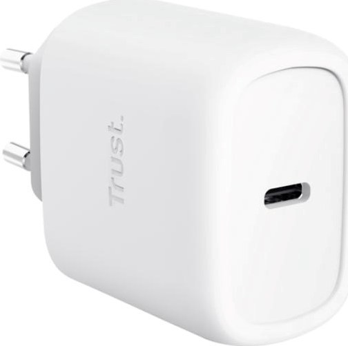TRUST GaN Nabíječka MAXO 45W, USB-C, pro Apple, bílá