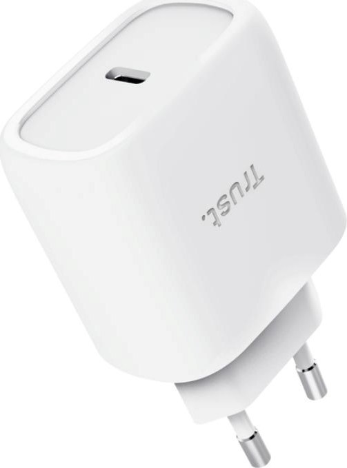 TRUST GaN Nabíječka MAXO 45W, USB-C, pro Apple, bílá