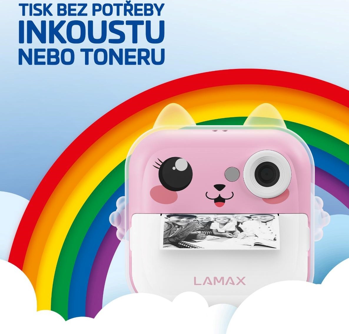 LAMAX InstaKid2 Plus - pink