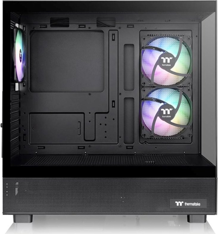 THERMALTAKE Case View 270 Plus TG ARGB, ATX, Průhledná bočnice, 3x 120mm ARGB Fan, černá
