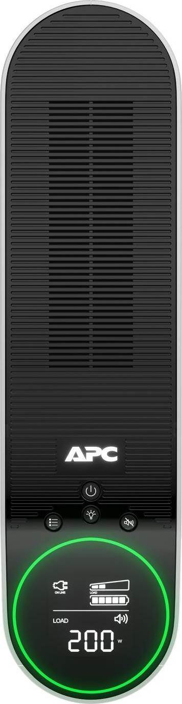 APC Back-UPS Pro Gaming 2200VA, 6 Outlets, AVR, LCD Interface (1320W), 4x Schuko, 2x IEC C13, bílá (Arctic)