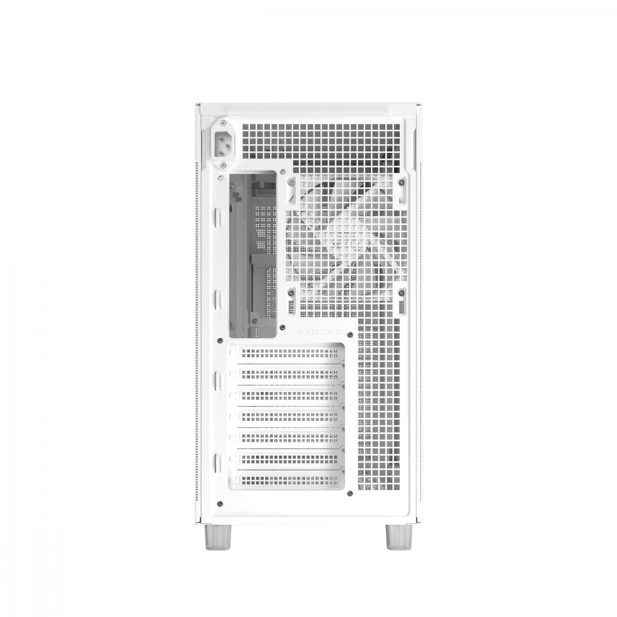 ASUS case PRIME AP303 MESH WHITE, ATX, 1x120mm, bílá