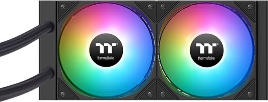 THERMALTAKE Vodní chladič LA240-S ARGB, 2x120mm ARGB, LGA1851, AM5, černá