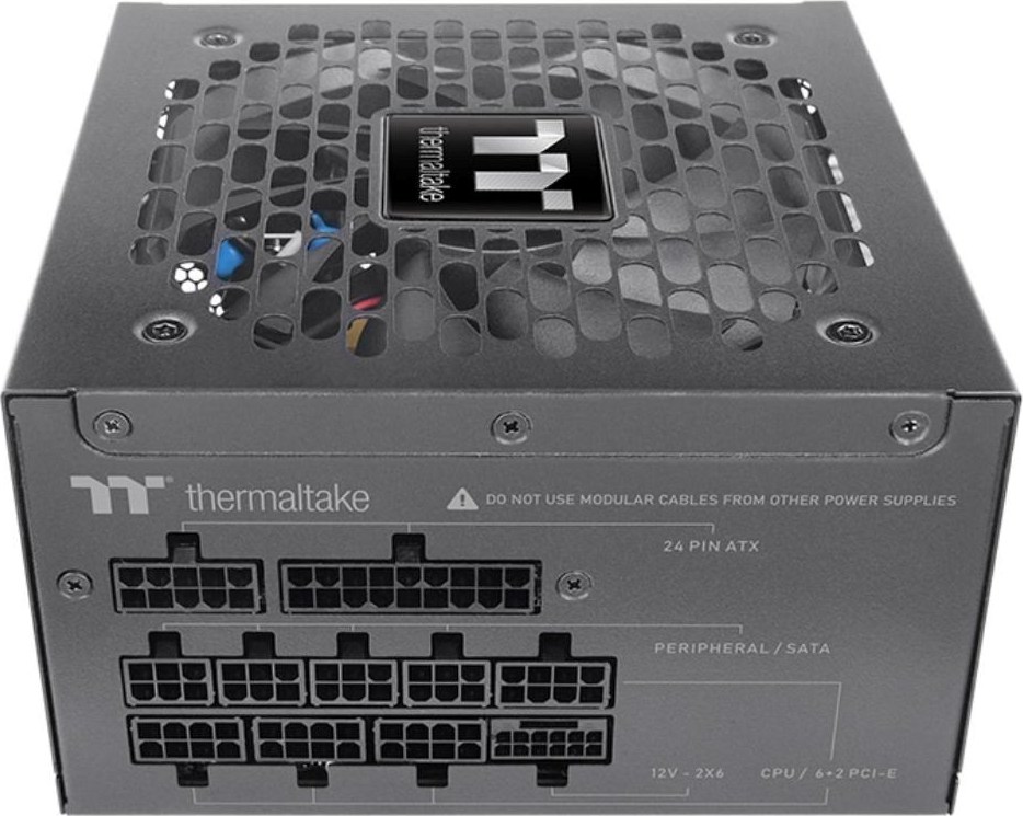 THERMALTAKE zdroj 750W Toughpower GT, 120mm, Plně modulární, 80+ Gold, černá