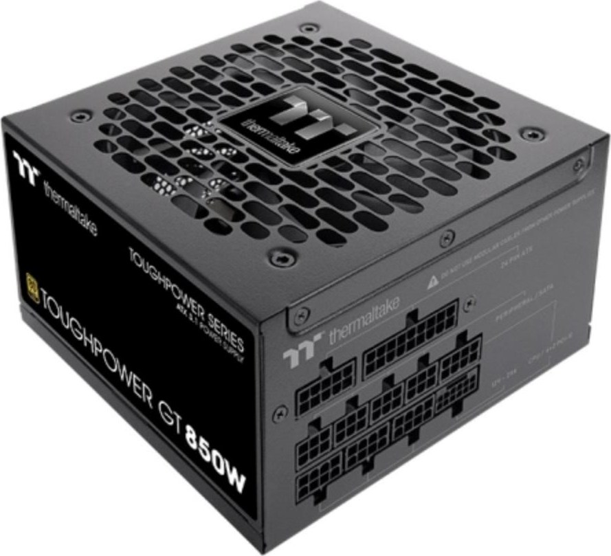 THERMALTAKE zdroj 850W Toughpower GT, 120mm, Plně modulární, 80+ Gold, černá