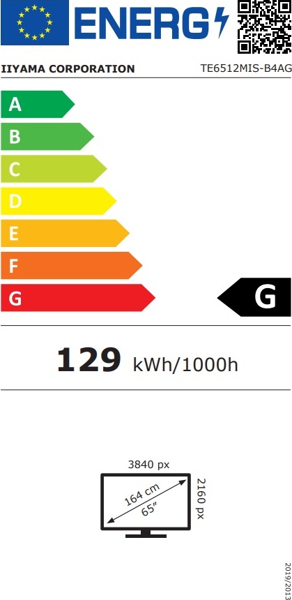 65" iiyama TE6512MIS-B4AG
