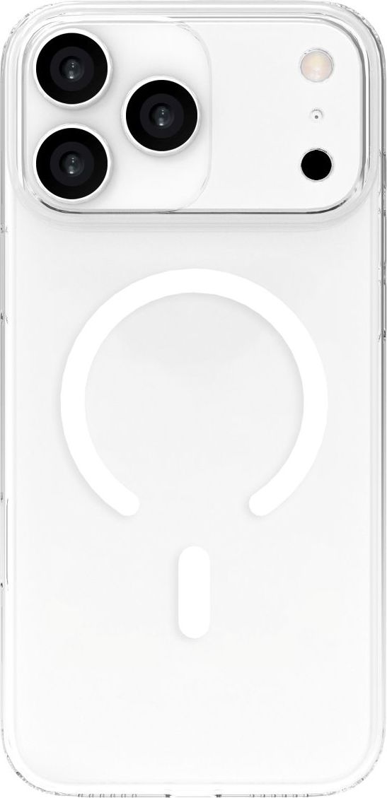 ER Ochranný kryt Mag Slim pro iPhone 17 Pro Max - průhledný