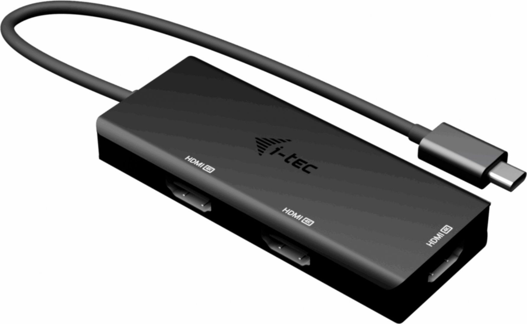 i-tec USB-C Triple 4K HDMI Video Adapter, Power Delivery 100W