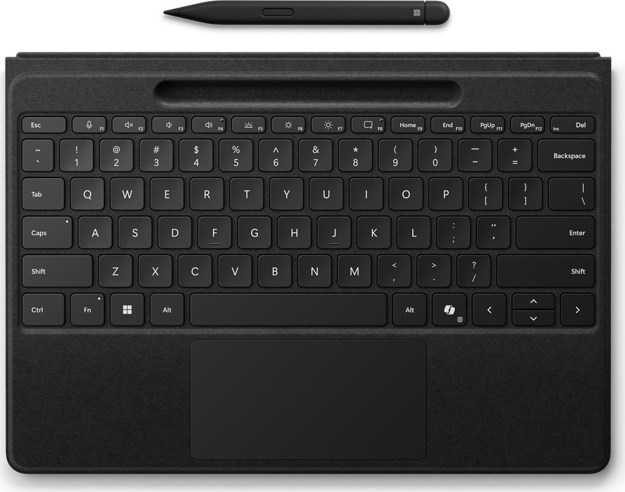 Microsoft Surface Pro Flex Keyboard + Slim Pen 2 Bundle (Black), ENG