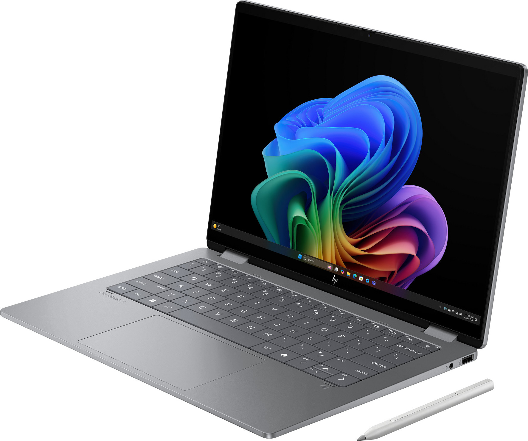 HP Inc. NTB HP OmniBook X Flip NG AI PC 14-fk0001nc,Ryzen AI 7 350, Touch/14" 1920x1200,16GB LPDDR5X, 1TB SSD,Win 11,2Y On-Site