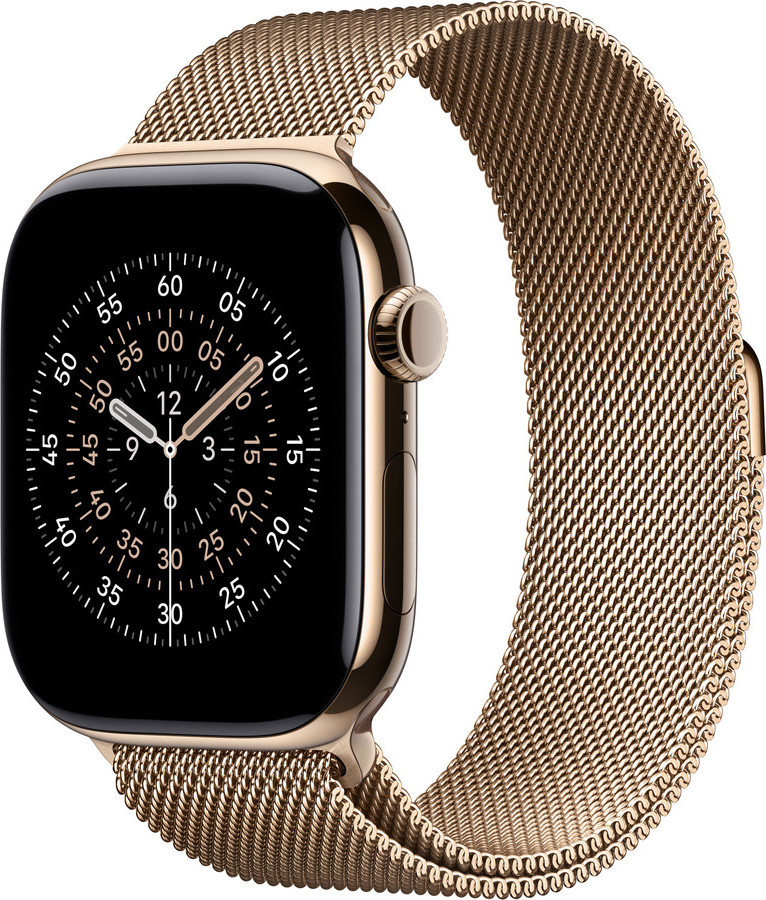 Apple Watch Acc/46/Gold Milanese Loop - M/L