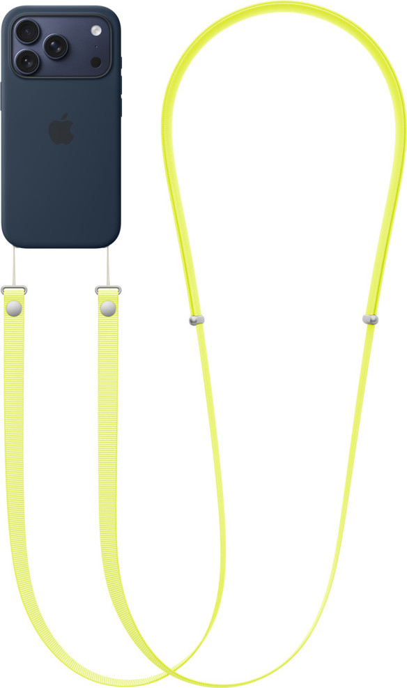 Apple Crossbody Strap - Neon Yellow