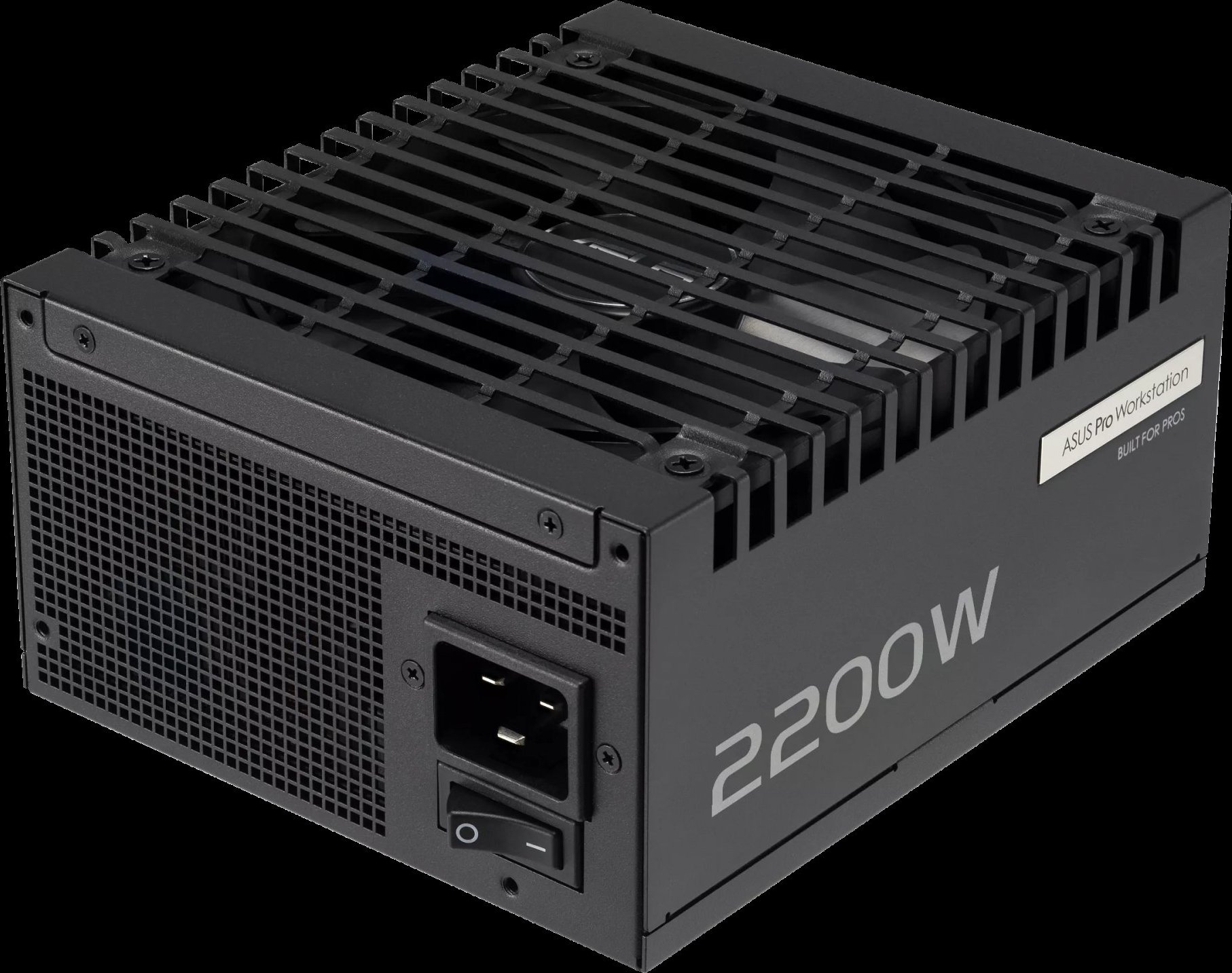 ASUS zdroj Pro WS 2200W Platinum, 140mm, Plně modulární, 80 Plus Platinum, ATX 3.1