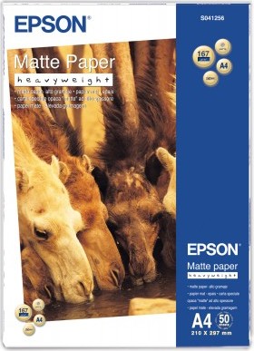 EPSON Paper A4 Matte - Heavyweight , 50 sheets