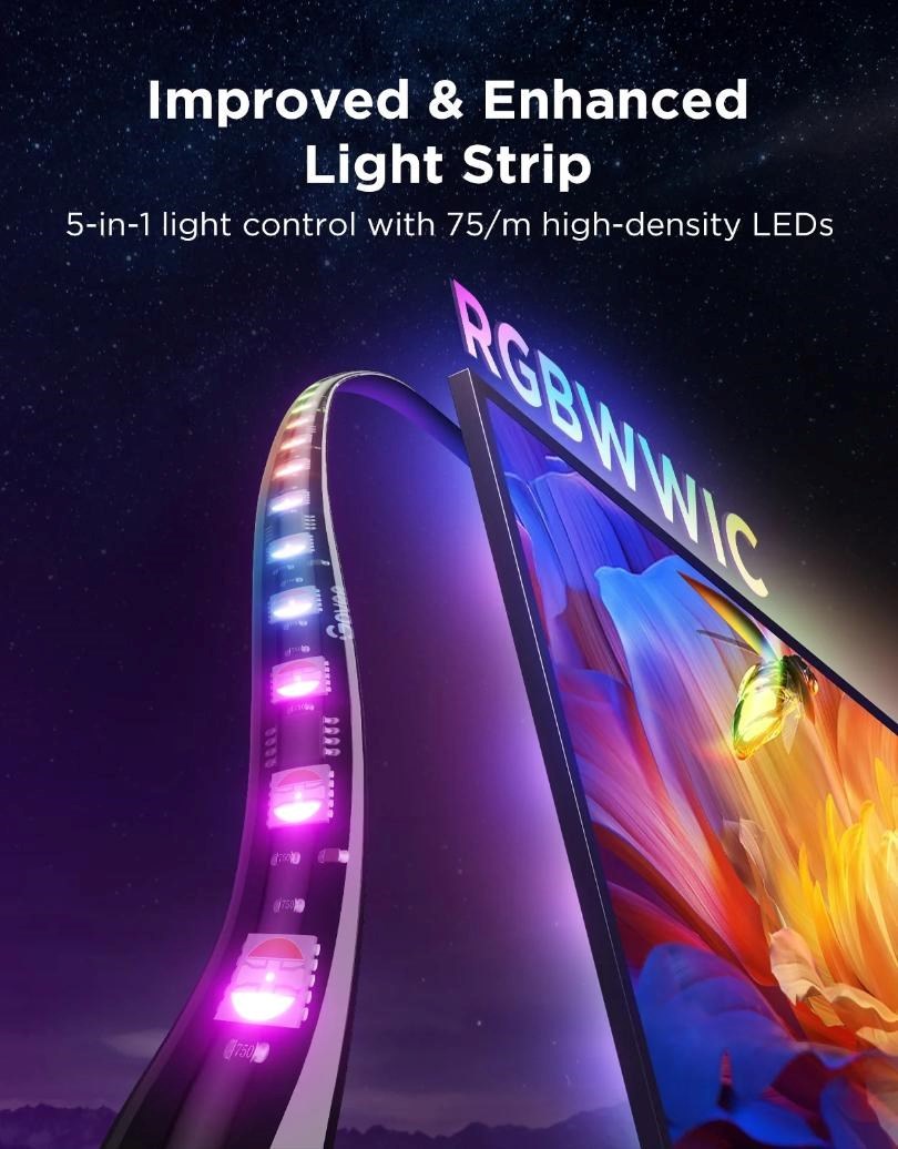 Govee TV Backlight 3S Pro 75-85" SMART LED podsvícení RGBIC