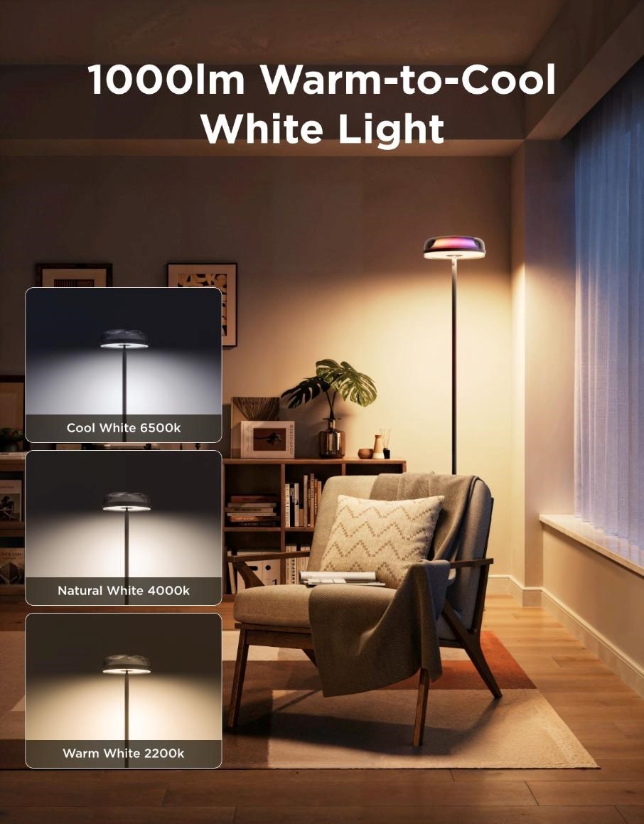 Govee Uplighter RGBICWW stojací lampa Matter