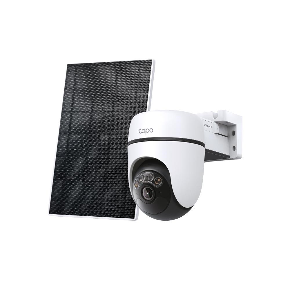 TP-Link Tapo C630 KIT venkovní kamera, solární panel (5MP, 3K, 1620p, IR 16m, WiFi, micro SD card, IP65)
