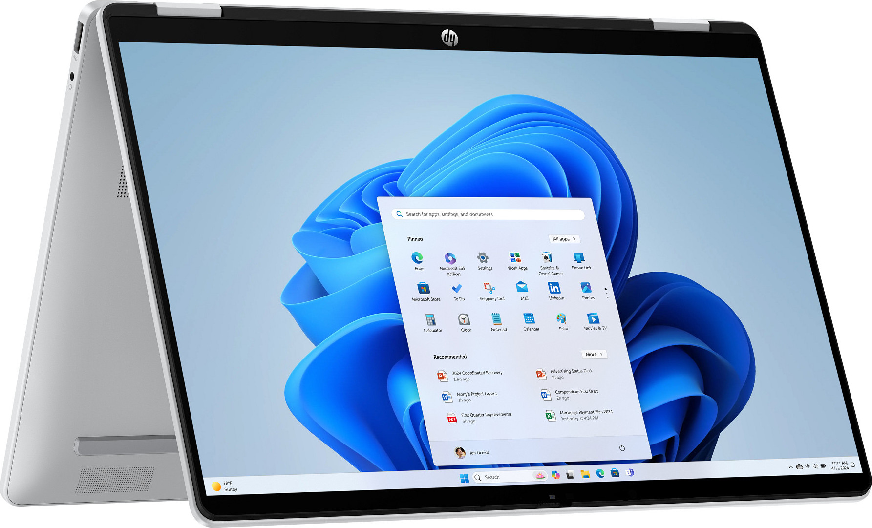 HP Inc. NTB HP OmniBook 5 Flip 14-fp0433nc, i5-1334U, Touch/14" 2K OLED, 16GB LPDDR5, SSD 512GB, Win11, 3m GamePass