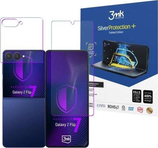 3mk ochranná folie SilverProtection+ Folded Edition pro Samsung Galaxy Z Flip 7