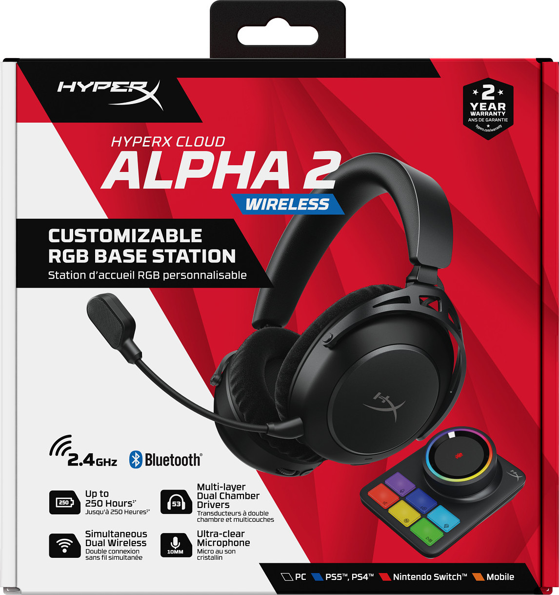 HP Inc. Cloud Alpha 2 Wireless Gaming Headset